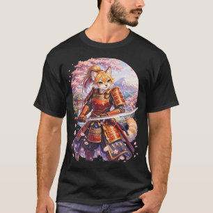 Red Panda Samurai  T-Shirt