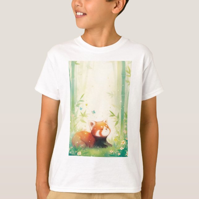 Red Panda Sanctuary T-Shirt (Front)
