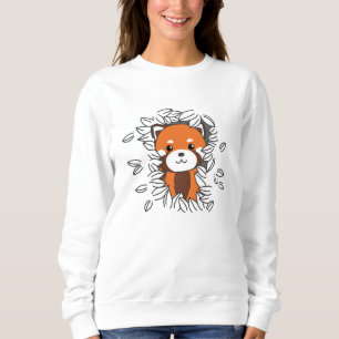 Red Panda Sweet Animals For Kawaii Kawaii Sweatshirt