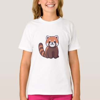 Red panda t shirt design