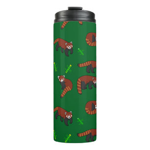 Red Panda Thermal Tumbler
