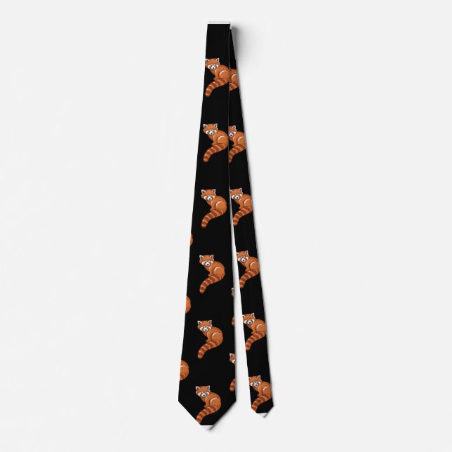 Red Panda Tie (Front)