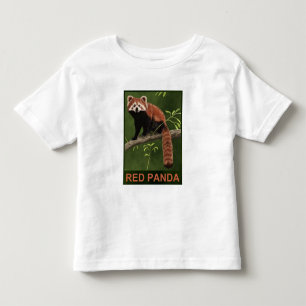 Red Panda Toddler T-shirt