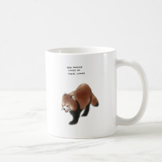 red panda trivia coffee mug