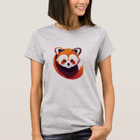 Red Panda Vector Art Animal Modern Urban Graphic