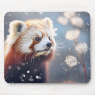 Red Panda Wild Animal Tranquil Peaceful Mouse Pad