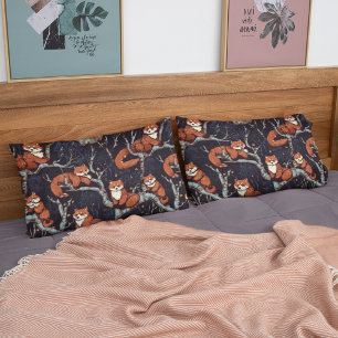 Red Pandas in Trees Pillowcase