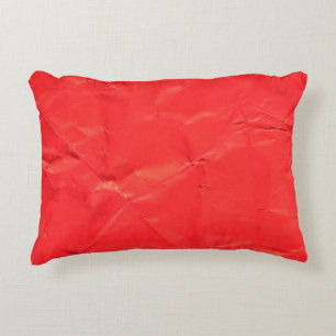 Red paper abstract texture backgroundabstract, age accent pillow
