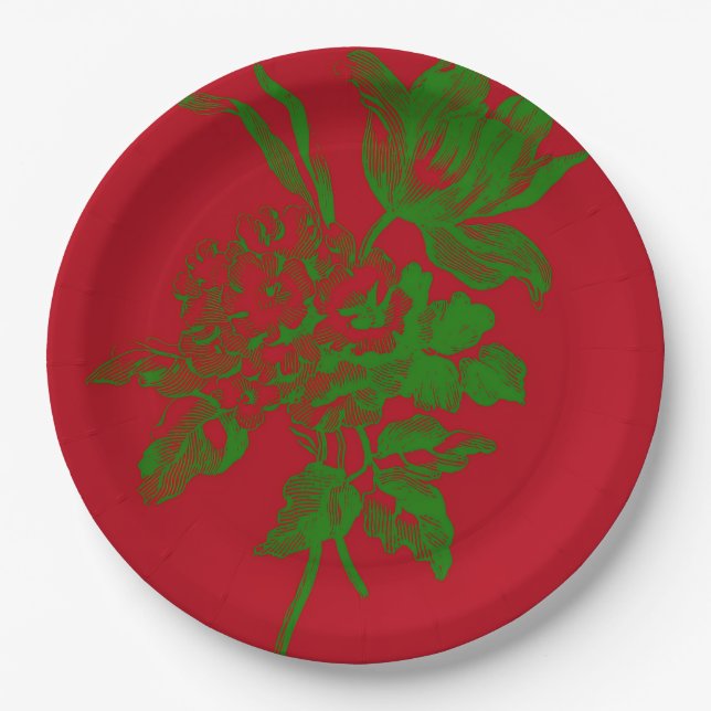 REd Paper Plate (Front)