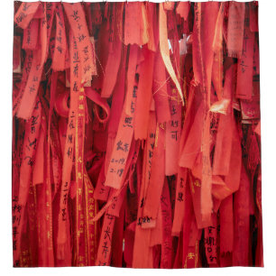 Red paper strips