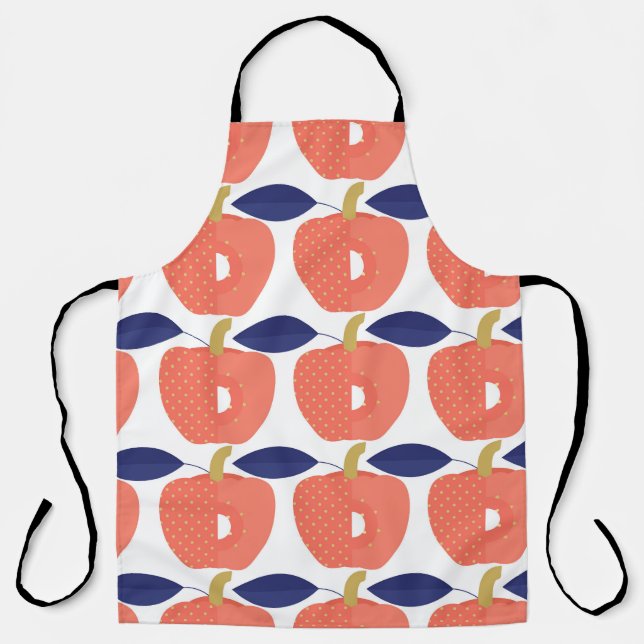 Red Paprika: Spice Inspired Seamless. Apron (Front)