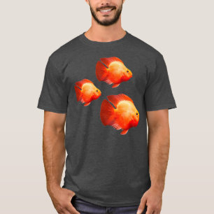 Red Parrot Cichlids Aquarium Fish Keeping Gift T-Shirt
