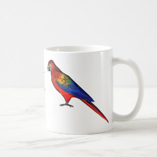 Red Parrots Coffee Mug