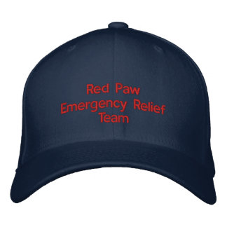 Red Paw Response Hat