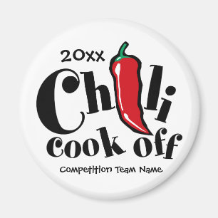 Red Pepper Chili Cook Off Contest Magnet