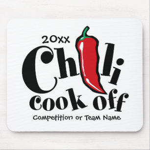 Red Pepper Chili Cook Off Contest Mouse Pad