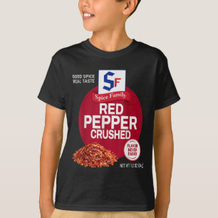 Red Pepper Crushed Sce Group Family Matching Hallo T-Shirt