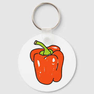 Red Pepper Keychain