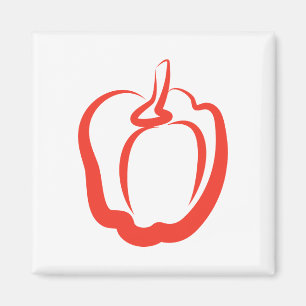Red Pepper Magnet