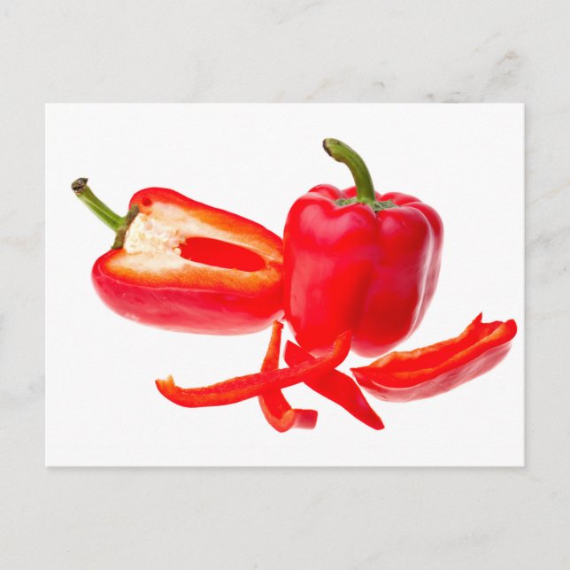 Red pepper postcard (Front)