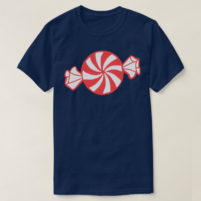 Red Peppermint T-Shirt (Design Front)