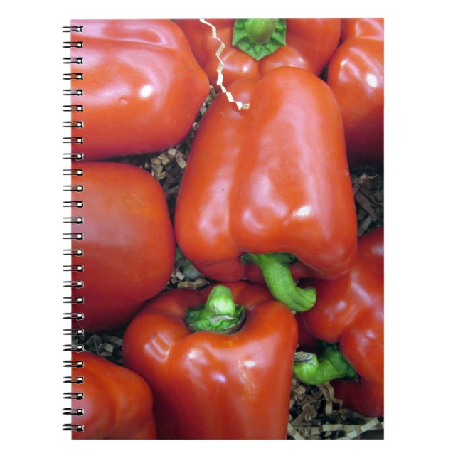Red Peppers Notebook (Front)