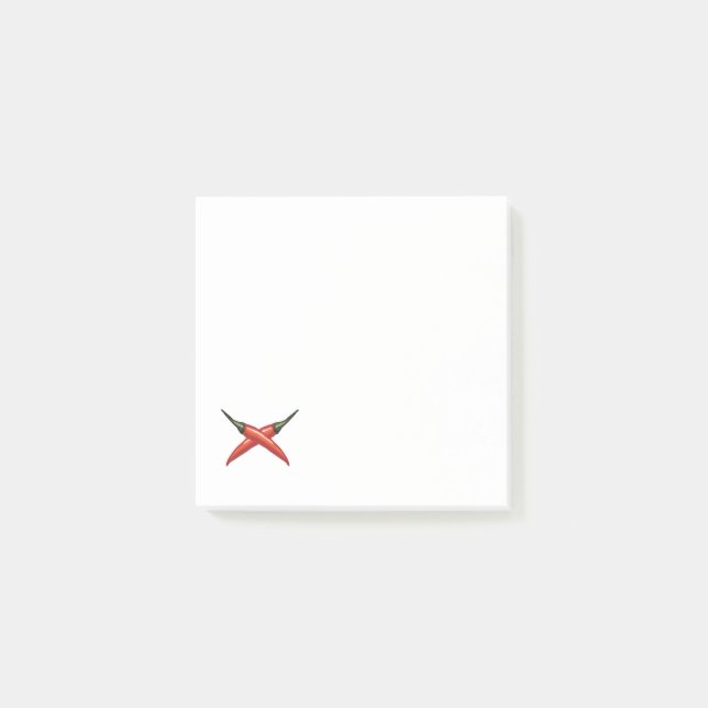 Red peppers post-it notes (Front)