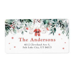 Red Père Noël Baby Christmas Baby Clothes Baby sho