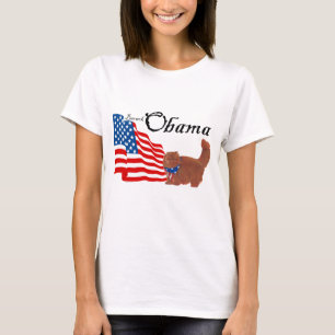 Red Persian Cat for Obama T-Shirt