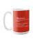 Red Personalized Name Definition