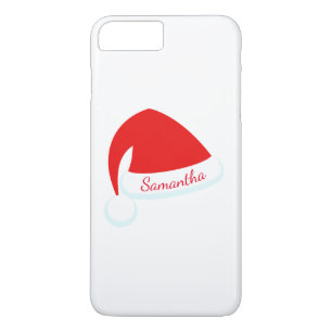 Red Personalized Santa Hat iPhone 7 Case-Mate iPhone Case