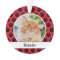 Red Pet Monogram | Holiday Photo