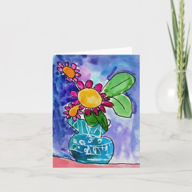 Red Petal by Elyse Bobczynski, Age 5 Card (Front)