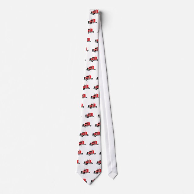 red peter built tractor tie (Front)
