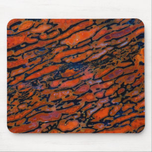 Red Petrified dinosaur bone Mouse Pad