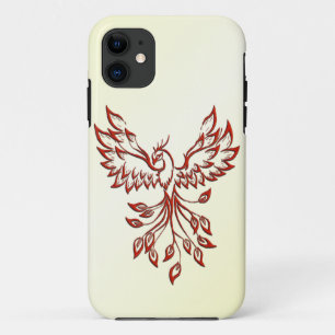 Red Phoenix Rises iPhone 11 Case