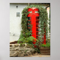 Red phone box