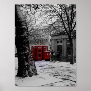 Red Phone Boxes Poster
