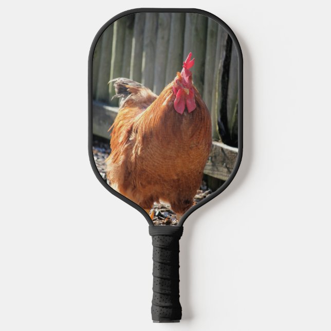 Red Pickleball Paddle (Front)