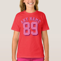 Red & Pink Kids | Sports Jersey Design