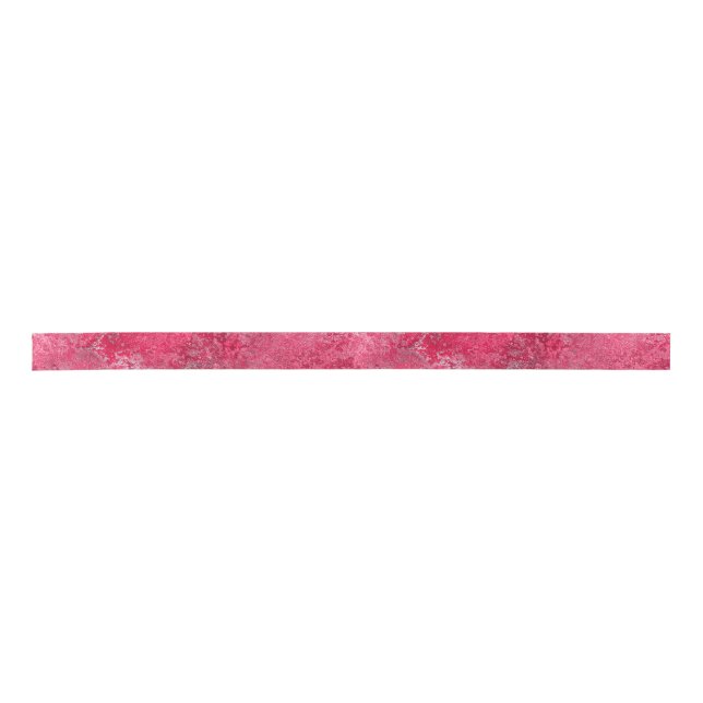 Red Pink Ribbon Grossgrain Satin etc. Satin Ribbon (Front)