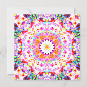 Red Pink Yellow Christmas Festive Star Snowflake