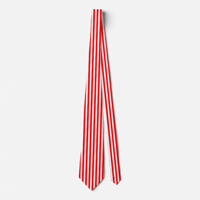 Red Pinstripe Tie (Front)