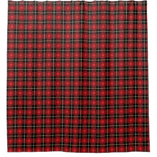 Red Plaid Background