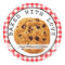 Red Plaid Baked With Love Christmas Cookies