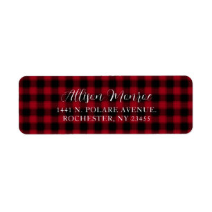 Red Plaid Chequered Pattern