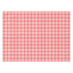 Red Plaid Tablecloth