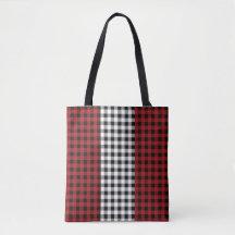Red Plaid Tartan Buffalo Chequered Plaid Pattern