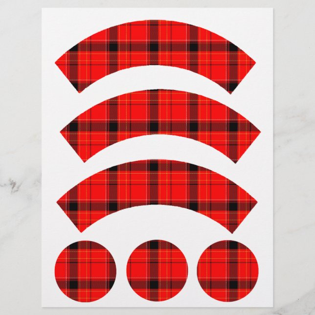 Red Plaid Tartan Pattern (Front)
