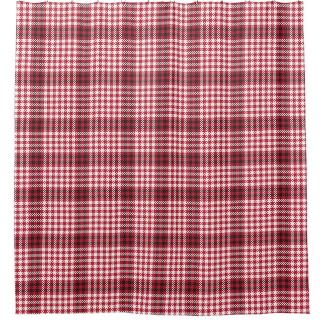 Red plaid tartan seamless pattern (Front)
